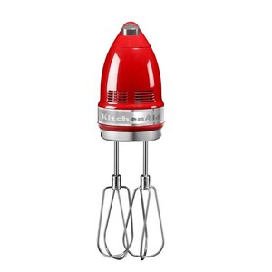 Mixer de mana KITCHENAID 5KHM9212EER, 85W, 9 trepte viteza, rosu-argintiu Mixer de mana KITCHENAID 5KHM9212EER, 85W, 9 trepte viteza, rosu-argintiu