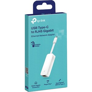 Adaptor Ethernet - USB 3.0 TP-LINK UE300C, Gigabit, alb Adaptor Ethernet - USB 3.0 TP-LINK UE300C, Gigabit, alb