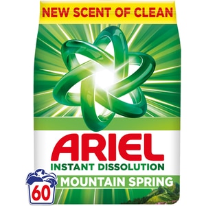 Detergent automat ARIEL Mountain Spring, 3.9 kg, 60 spalari Detergent automat ARIEL Mountain Spring, 3.9 kg, 60 spalari