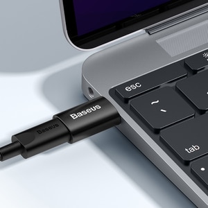 Adaptor USB-C - USB-A 3.1 Gen 1 BASEUS Mini OTG , negru Adaptor USB-C - USB-A 3.1 Gen 1 BASEUS Mini OTG , negru