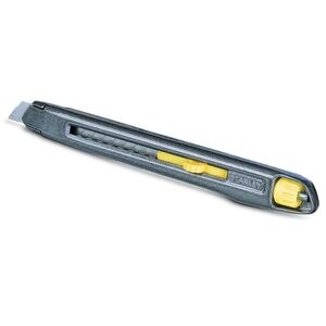 Cutter STANLEY Interlock 0-10-095, 13.5 x 0.9 cm, argintiu Cutter STANLEY Interlock 0-10-095, 13.5 x 0.9 cm, argintiu
