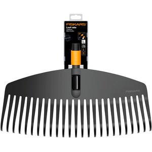 Grebla pentru frunze FISKARS QuikFit, marimea L, plastic, negru Grebla pentru frunze FISKARS QuikFit, marimea L, plastic, negru