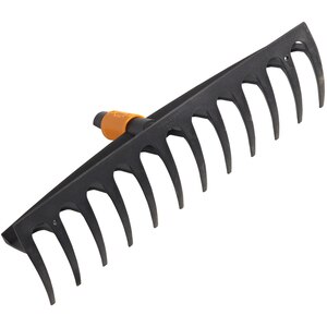 Grebla universala FISKARS QuikFit, plastic, negru Grebla universala FISKARS QuikFit, plastic, negru
