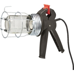 Lampa de lucru cu clema E27 DIALL, 60 W, IP20, metal, negru Lampa de lucru cu clema E27 DIALL, 60 W, IP20, metal, negru