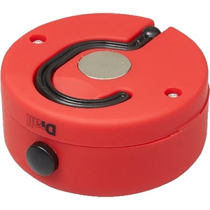 Spot LED magnetic cu carlig DIALL, 24 leduri, 68lm, IP20, rosu Spot LED magnetic cu carlig DIALL, 24 leduri, 68lm, IP20, rosu