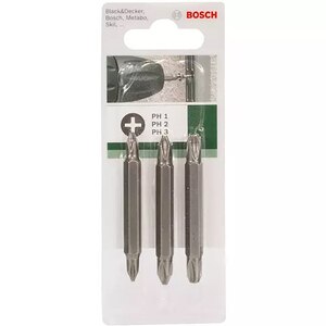 Set biti BOSCH, 60mm, 3 piese Set biti BOSCH, 60mm, 3 piese