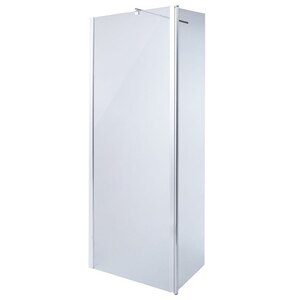 Paravan dus walk-in COOKE & LEWIS Onega, aluminiu, sticla transparenta, 125 x 195 cm, crom Paravan dus walk-in COOKE & LEWIS Onega, aluminiu, sticla transparenta, 125 x 195 cm, crom
