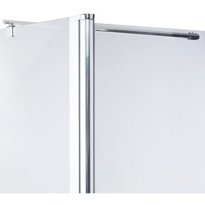 Paravan dus walk-in COOKE & LEWIS Onega, aluminiu, sticla transparenta, 125 x 195 cm, crom Paravan dus walk-in COOKE & LEWIS Onega, aluminiu, sticla transparenta, 125 x 195 cm, crom