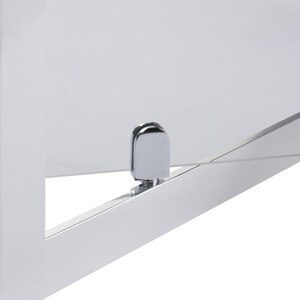 Usa dus batanta COOKE & LEWIS Onega, aluminiu, sticla securizata 5mm, 90 x 190 cm, profil crom Usa dus batanta COOKE & LEWIS Onega, aluminiu, sticla securizata 5mm, 90 x 190 cm, profil crom