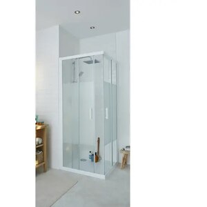 Cabina dus simpla COOKE & LEWIS Onega, patrata, 70 x 70 x 190 cm, sticla securizata 5mm Cabina dus simpla COOKE & LEWIS Onega, patrata, 70 x 70 x 190 cm, sticla securizata 5mm