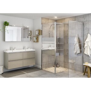 Paravan dus walk-in GOODHOME Beloya, aluminiu, sticla securizata 8mm, 125 x 195 cm, profil crom Paravan dus walk-in GOODHOME Beloya, aluminiu, sticla securizata 8mm, 125 x 195 cm, profil crom