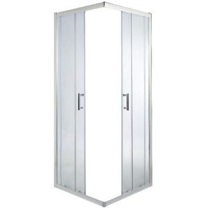 Cabina de dus COOKE & LEWIS Onega, patrata, 90 x 90 x 190 cm, sticla securizata 5mm, profil crom Cabina de dus COOKE & LEWIS Onega, patrata, 90 x 90 x 190 cm, sticla securizata 5mm, profil crom