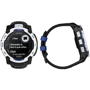 Smartwatch GARMIN Instinct 3 Solar, 50 mm, GPS, Android/iOS, silicon, Whitestone/Black Smartwatch GARMIN Instinct 3 Solar, 50 mm, GPS, Android/iOS, silicon, Whitestone/Black