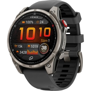 Smartwatch GARMIN Fenix 8 Pro, 47mm, AMOLED, Titan, LTE, Wi-Fi, GPS, Android/iOS, Graphite/Black Smartwatch GARMIN Fenix 8 Pro, 47mm, AMOLED, Titan, LTE, Wi-Fi, GPS, Android/iOS, Graphite/Black