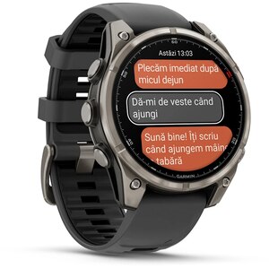 Smartwatch GARMIN Fenix 8 Pro, 47mm, AMOLED, Titan, LTE, Wi-Fi, GPS, Android/iOS, Graphite/Black Smartwatch GARMIN Fenix 8 Pro, 47mm, AMOLED, Titan, LTE, Wi-Fi, GPS, Android/iOS, Graphite/Black