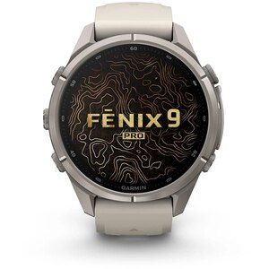 Smartwatch GARMIN Fenix 9 Pro, 43mm, AMOLED, InReach, Android/iOS, Sapphire, Titan, Gray/Dark Sandstone Smartwatch GARMIN Fenix 9 Pro, 43mm, AMOLED, InReach, Android/iOS, Sapphire, Titan, Gray/Dark Sandstone