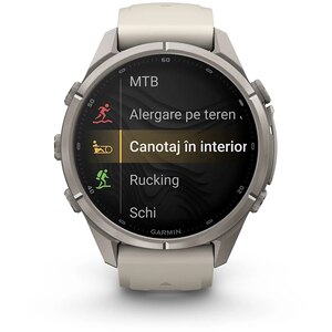 Smartwatch GARMIN Fenix 9 Pro, 43mm, AMOLED, InReach, Android/iOS, Sapphire, Titan, Gray/Dark Sandstone Smartwatch GARMIN Fenix 9 Pro, 43mm, AMOLED, InReach, Android/iOS, Sapphire, Titan, Gray/Dark Sandstone