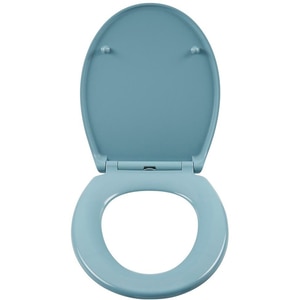 Capac WC GOODHOME Cooke & Lewis, inchidere lenta, termoplastic, albastru Capac WC GOODHOME Cooke & Lewis, inchidere lenta, termoplastic, albastru