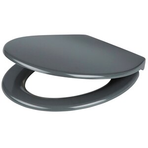 Capac WC GOODHOME Cooke & Lewis, inchidere lenta, termoplastic, gri Capac WC GOODHOME Cooke & Lewis, inchidere lenta, termoplastic, gri