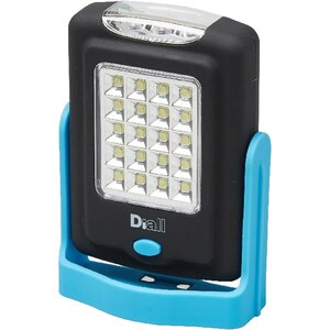 Lanterna LED cu functie dubla DIALL, 3 LED 15 lumeni si 20 LED 220 lumeni, IP20, 3xAAA, negru/albastru Lanterna LED cu functie dubla DIALL, 3 LED 15 lumeni si 20 LED 220 lumeni, IP20, 3xAAA, negru/albastru