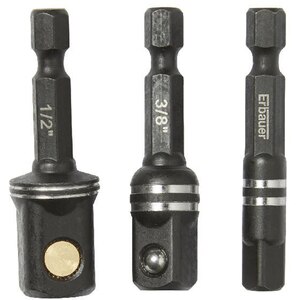 Set 3 adaptori tubulare ERBAUER, HEX Set 3 adaptori tubulare ERBAUER, HEX