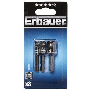 Set 3 adaptori tubulare ERBAUER, HEX Set 3 adaptori tubulare ERBAUER, HEX