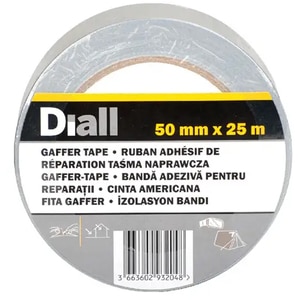 Banda reparatii DIALL 100581071, 50 mm x 25 m, argintiu Banda reparatii DIALL 100581071, 50 mm x 25 m, argintiu