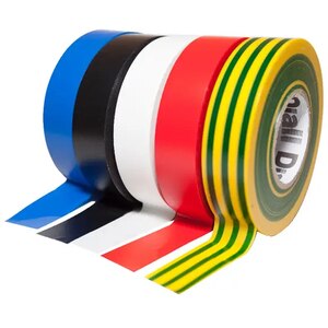 Set banda izolatoare DIALL 100581986, 19 mm x 10 m, multicolor Set banda izolatoare DIALL 100581986, 19 mm x 10 m, multicolor
