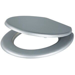 Capac WC GOODHOME Cooke & Lewis, termoplastic, argintiu Capac WC GOODHOME Cooke & Lewis, termoplastic, argintiu