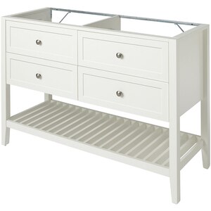 Baza lavoar GOODHOME Perma, 4 sertare, 120 x 45 x 80.6 cm, alb Baza lavoar GOODHOME Perma, 4 sertare, 120 x 45 x 80.6 cm, alb