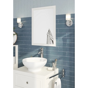 Oglinda baie GOODHOME Perma, 70 x 1.6 x 50 cm, alb Oglinda baie GOODHOME Perma, 70 x 1.6 x 50 cm, alb