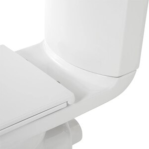 Set vas WC GOODHOME Cavally, portelan, rezervor 3/6 l, baterie lavoar, capac duroplast, alb Set vas WC GOODHOME Cavally, portelan, rezervor 3/6 l, baterie lavoar, capac duroplast, alb