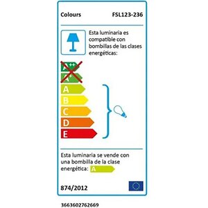 Plafoniera liniara neon COLOURS Kensa, T8, 123.8 cm, 2 x 36W, 3350lm, 4000K, IP20, alb Plafoniera liniara neon COLOURS Kensa, T8, 123.8 cm, 2 x 36W, 3350lm, 4000K, IP20, alb