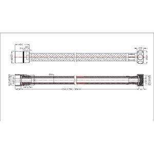 Furtun de dus GOODHOME 100601667, 1.5 m, alb Furtun de dus GOODHOME 100601667, 1.5 m, alb