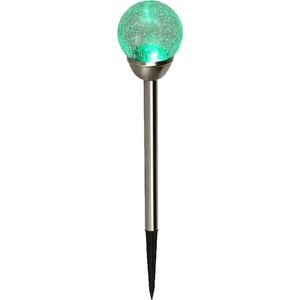 Lampa solara LED BLOOMA, 0.01 W, otel inoxidabil, argintiu Lampa solara LED BLOOMA, 0.01 W, otel inoxidabil, argintiu
