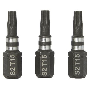 Set 3 biti impact ERBAUER, 25mm Set 3 biti impact ERBAUER, 25mm