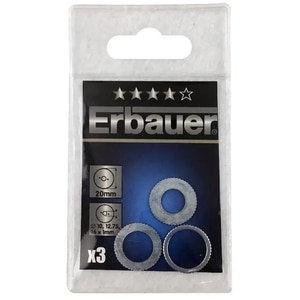 Set inel reductie Erbauer, 3 buc, 20 mm Set inel reductie Erbauer, 3 buc, 20 mm