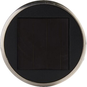 Lampa solara LED, 0.06 W, 5000K, otel inoxidabil, argintiu Lampa solara LED, 0.06 W, 5000K, otel inoxidabil, argintiu