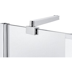 Paravan cada GOODHOME Calera, sticla securizata, 104.5 x 140 cm, transparent Paravan cada GOODHOME Calera, sticla securizata, 104.5 x 140 cm, transparent