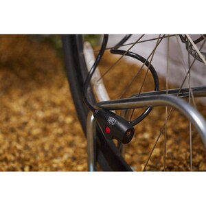 Antifurt otel bicicleta SMITH AND LOCKE, invelis PVC, 1.8m, 8mm, negru Antifurt otel bicicleta SMITH AND LOCKE, invelis PVC, 1.8m, 8mm, negru