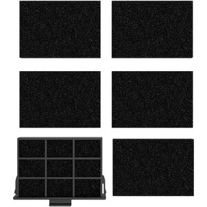 Filtru pentru hota CARBFILT7 COOKE & LEWIS, montare cu cleme, carbon si polipropilena, negru Filtru pentru hota CARBFILT7 COOKE & LEWIS, montare cu cleme, carbon si polipropilena, negru