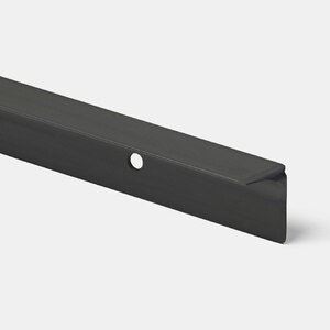 Profil imbinare blat GoodHome Nantua, 62x2.8 cm, negru Profil imbinare blat GoodHome Nantua, 62x2.8 cm, negru