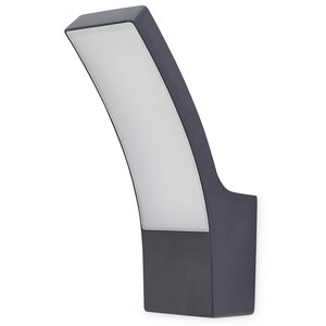 Aplica exterior LED BLOOMA Gambell G09362, 12.5W, 800lm, IP44, antracit Aplica exterior LED BLOOMA Gambell G09362, 12.5W, 800lm, IP44, antracit