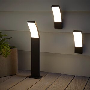 Aplica exterior LED BLOOMA Gambell G09362, 12.5W, 800lm, IP44, antracit Aplica exterior LED BLOOMA Gambell G09362, 12.5W, 800lm, IP44, antracit