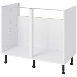 Corp inferior bucatarie GOODHOME Caraway, HDPE, 100 x 57 x 87 cm, alb Corp inferior bucatarie GOODHOME Caraway, HDPE, 100 x 57 x 87 cm, alb