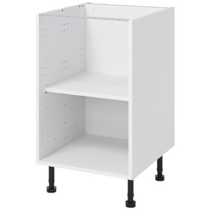 Corp inferior bucatarie GOODHOME Caraway, HDF, 50 x 57 x 87 cm, alb Corp inferior bucatarie GOODHOME Caraway, HDF, 50 x 57 x 87 cm, alb
