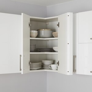 Corp suspendat bucatarie GOODHOME Caraway, HDF, 63 x 32 x 72 cm, alb Corp suspendat bucatarie GOODHOME Caraway, HDF, 63 x 32 x 72 cm, alb