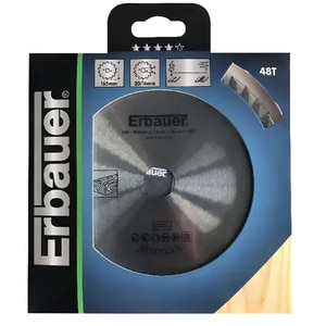 Disc debitare lemn ERBAUER 100648283, 16.5 x 2 cm, 48 dinti, bucsa 16/20 Disc debitare lemn ERBAUER 100648283, 16.5 x 2 cm, 48 dinti, bucsa 16/20