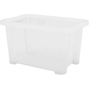 Cutie depozitare FORM, 17.7 x 11.7 x 9.8 cm, 1 compartiment, alb Cutie depozitare FORM, 17.7 x 11.7 x 9.8 cm, 1 compartiment, alb