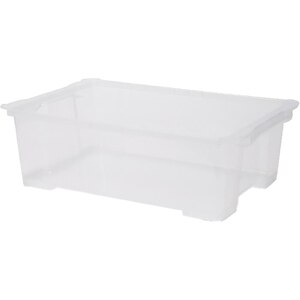 Cutie depozitare FORM, 58.3 x 39.2 x 18.3 cm, 1 compartiment, alb Cutie depozitare FORM, 58.3 x 39.2 x 18.3 cm, 1 compartiment, alb